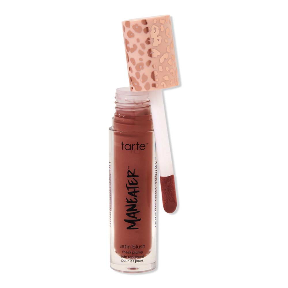 Tarte Maneater Satin Blush Cheek Plump - Cinnamon In Brown