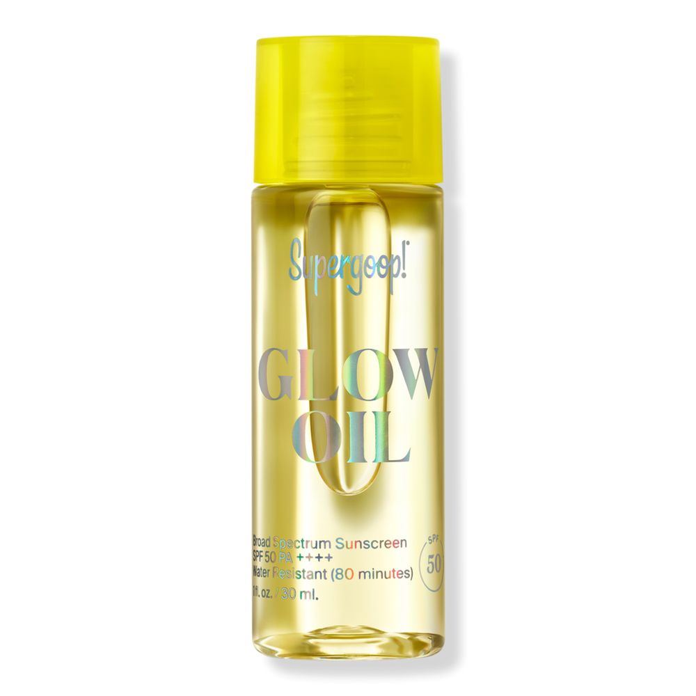 Supergoop Travel Size Glow Oil Spf 50 Dry Body Oil Sunscreen
