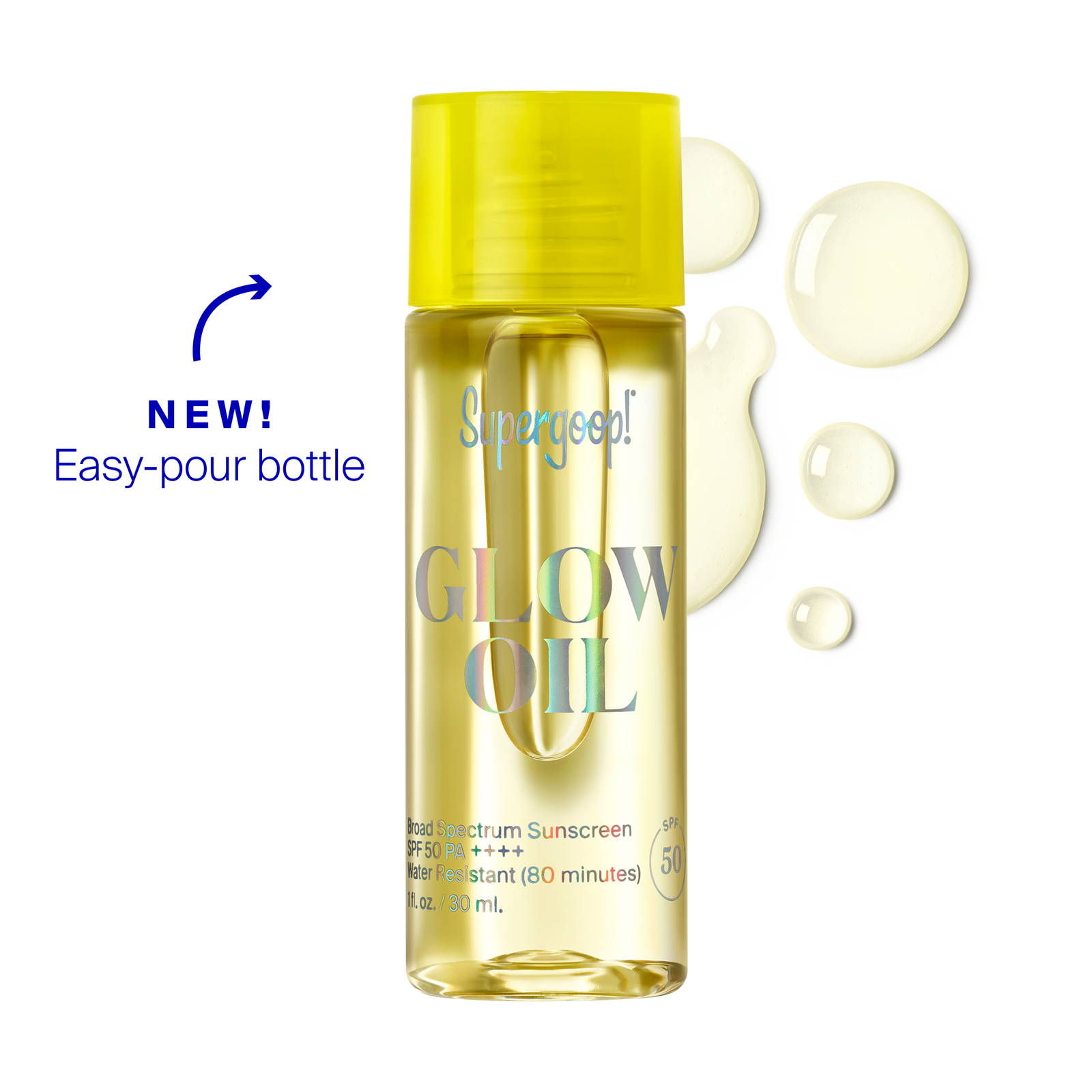 Mini Glow Oil SPF 50 Dry Body Oil Sunscreen