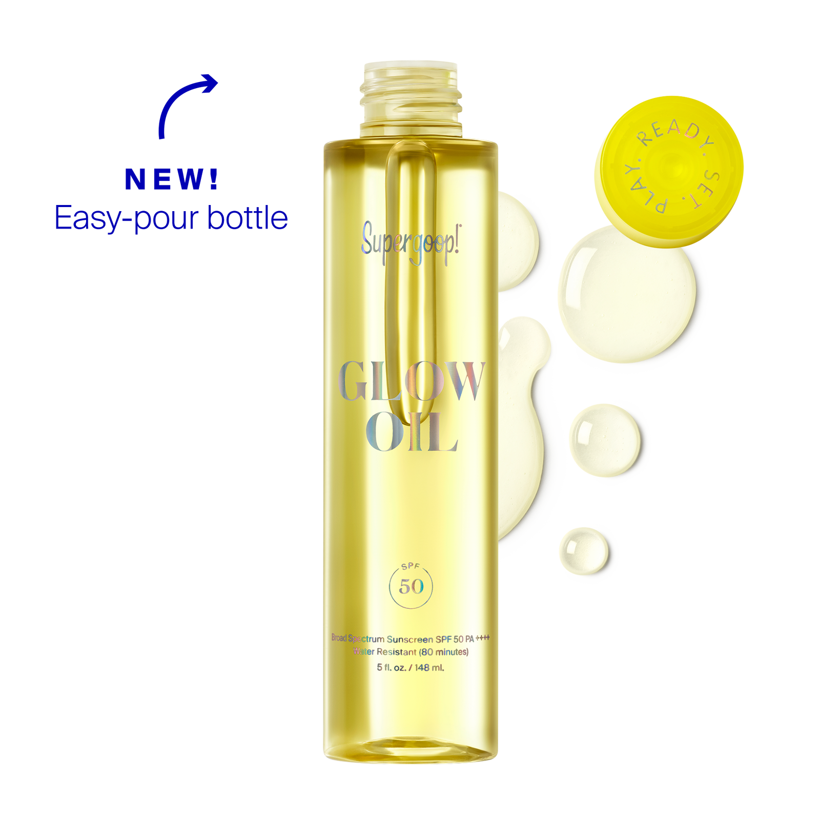 Glow Oil SPF 50 Dry Body Oil Sunscreen