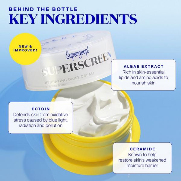 Supergoop! Superscreen Rich Hydrating Cream SPF 40 Moisturizer #3