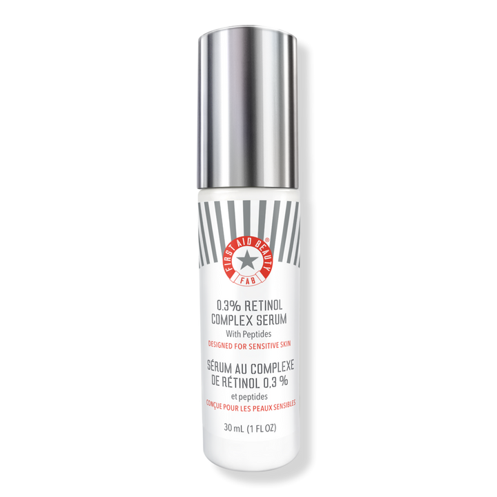 First Aid Beauty 0.3 Retinol Complex Face Serum with Peptides 1