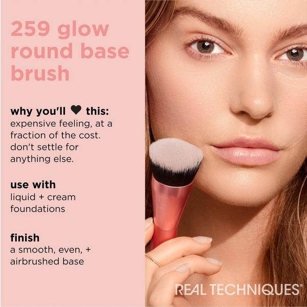 Real Techniques Glow Round Base Makeup Blending Brush #3