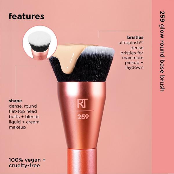 Real Techniques Glow Round Base Makeup Blending Brush #4