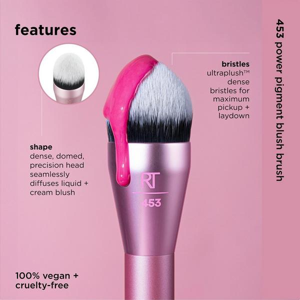 Real Techniques Power Pigment Blush Makeup Brush #4