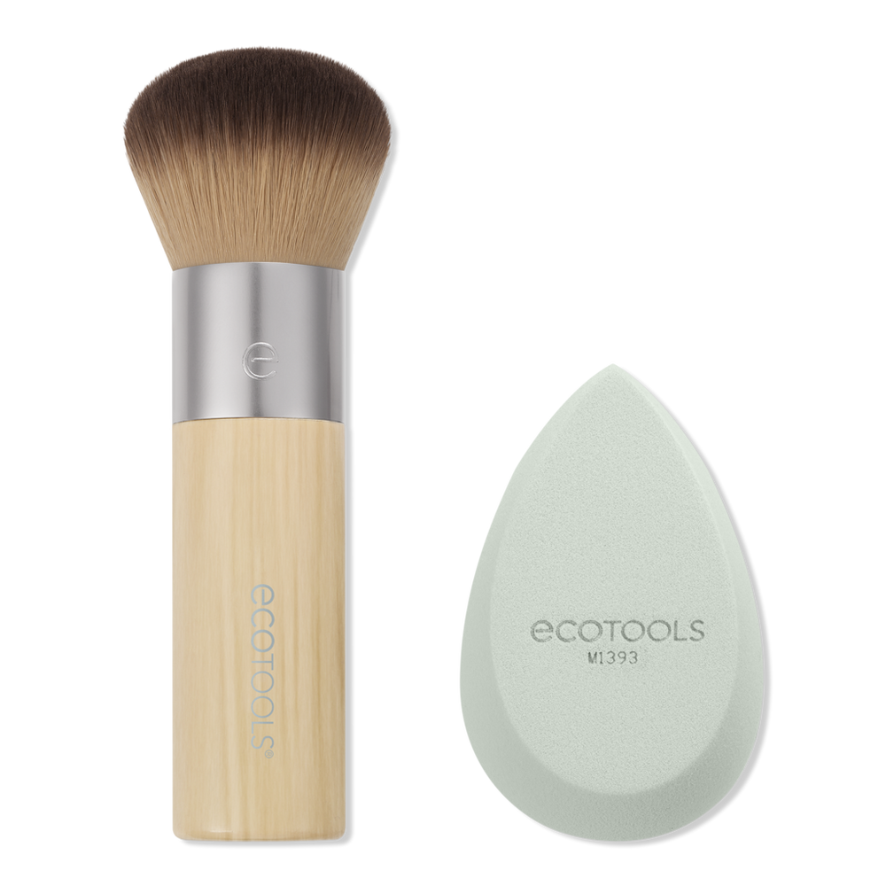 Ecotools Blend + Bur Makeup Brush & Sponge Duo