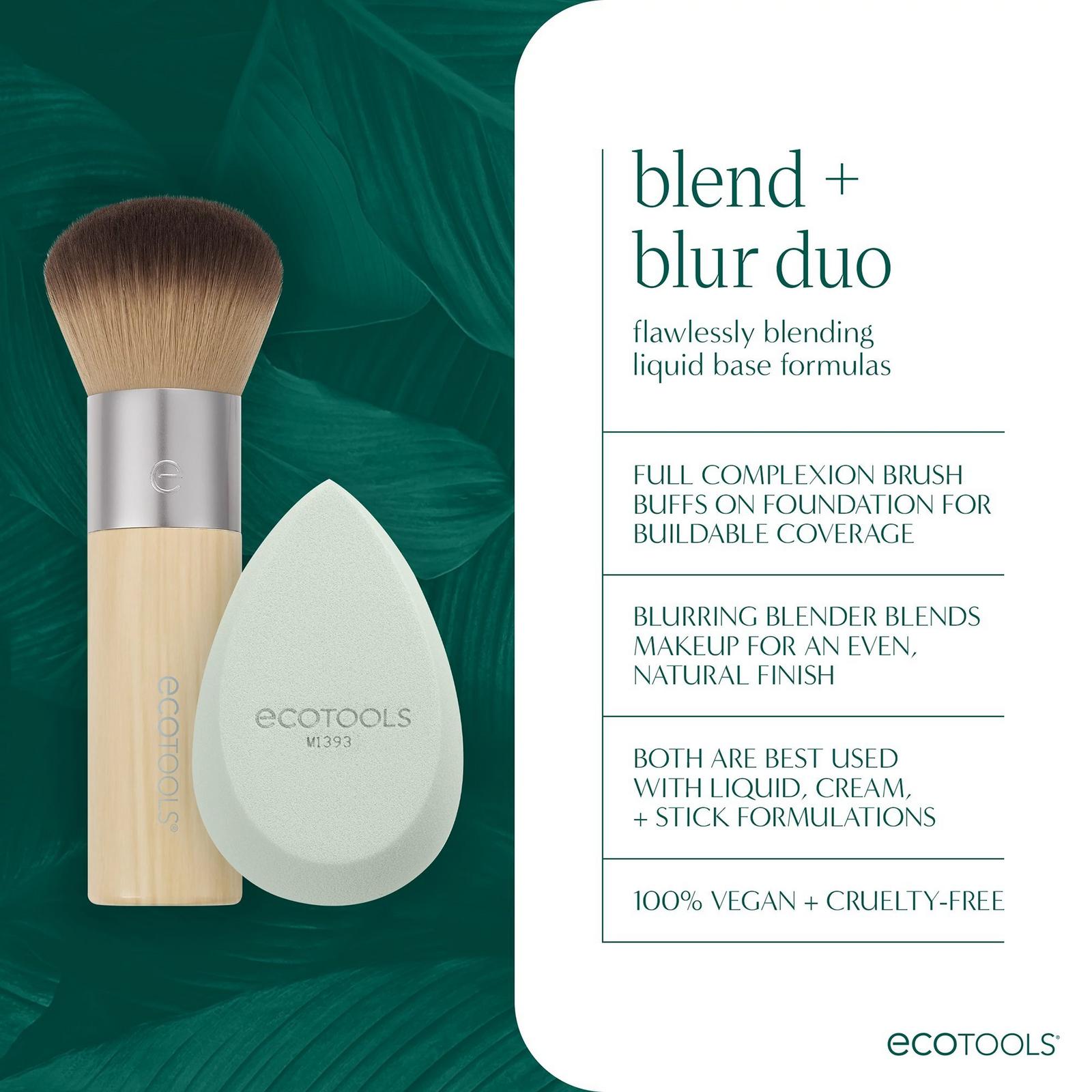 Blend + Bur Makeup Brush & Sponge Duo