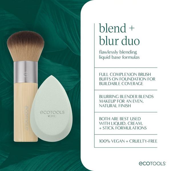 EcoTools Blend + Bur Makeup Brush & Sponge Duo #3