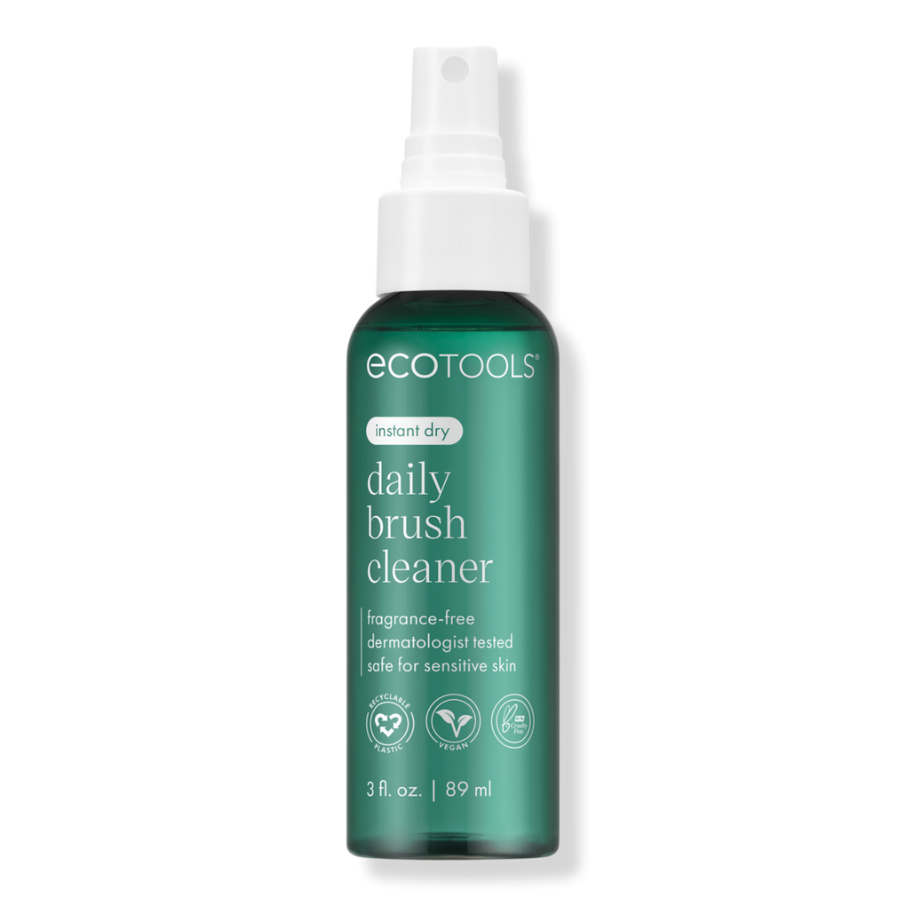 EcoTools Daily Brush Cleaner, Makeup Brush Cleanser Spray, Quick