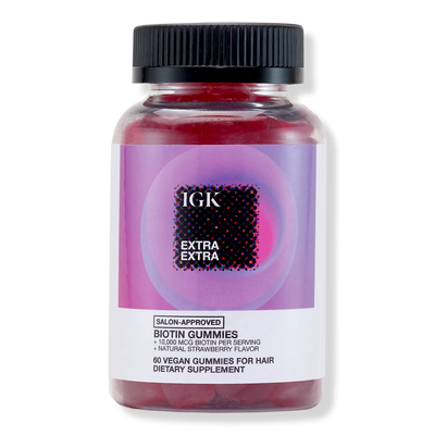 IGK Extra Extra Biotin Vitamin Hair Gummies