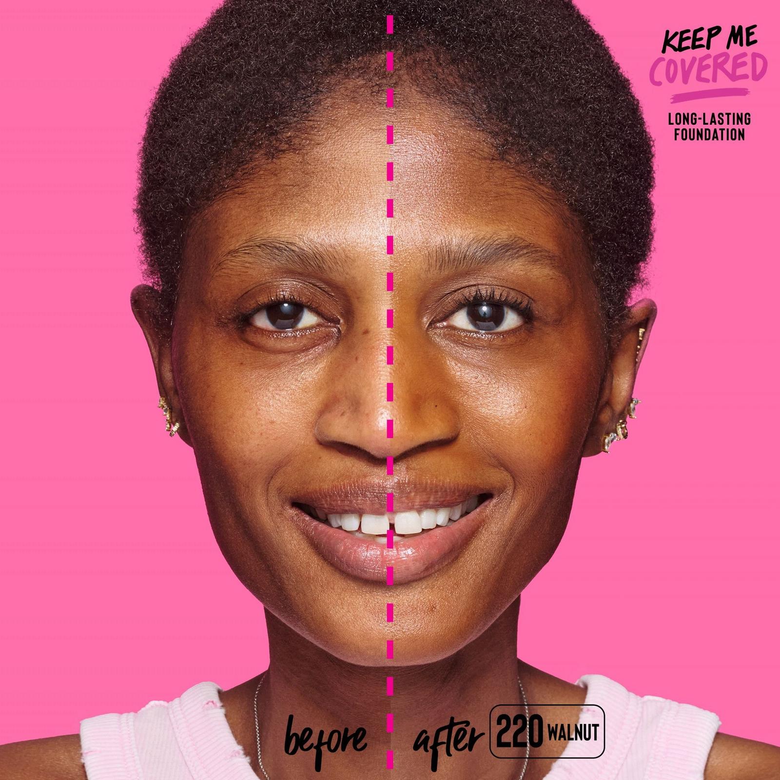 Keep Me Covered Long-Lasting Foundation - Walnut