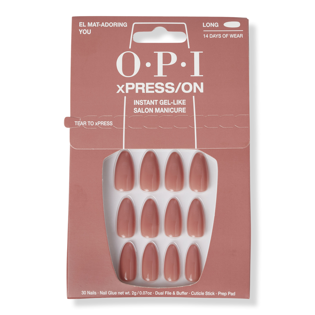 OPI xPRESS/On Long Solid Color Press On Nails #1