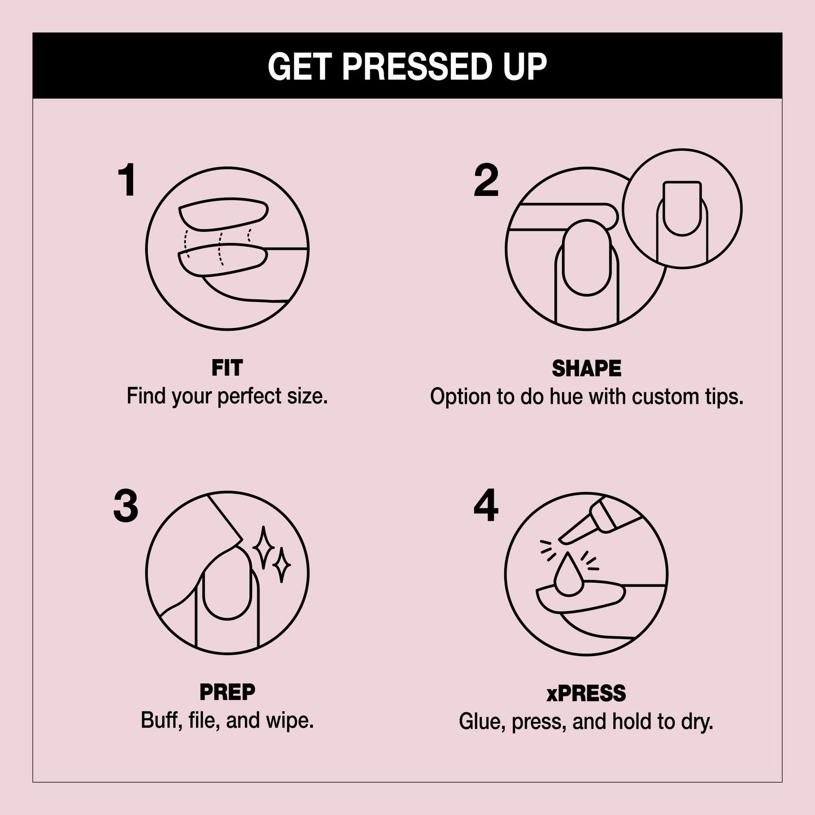 xPRESS/On Nail Art Press On Nails