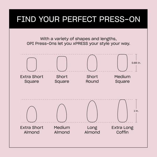 OPI xPRESS/ON Mixed Pattern Pop Press On Nails #7