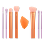 Real Techniques Level Up Makeup Brush + Blending Sponge Set
