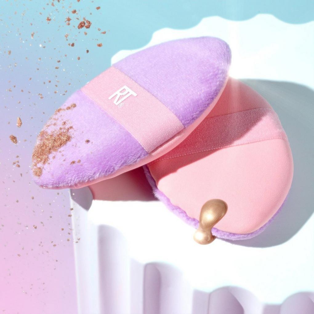 Real Techniques Pastel Pop Miracle 2-in-1 Dual Sided Powder Puff