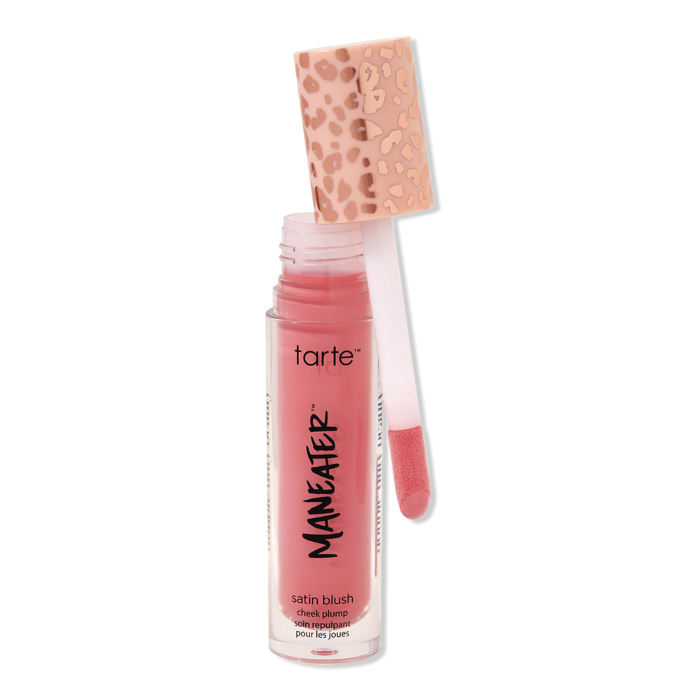 Tarte Maneater Satin Blush Cheek Plump - Warm Pink In Pink