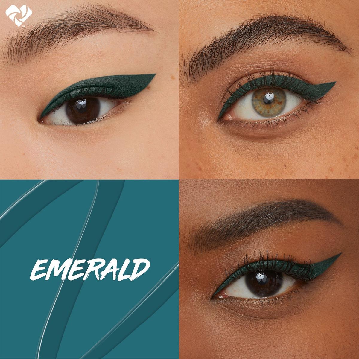 Maybelline Eyestudio Master Precise All Day Liquid Eyeliner - Emerald Green