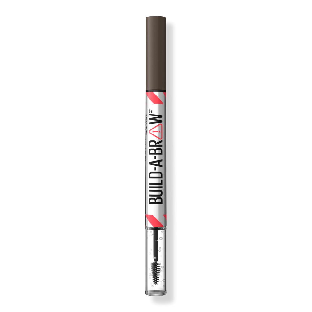 Maybelline Build-a-brow 2-in-1 Brow Pen And Sealing Gel - Black Brown In Multi