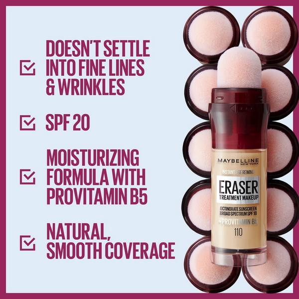 Maybelline Instant Age Rewind Eraser Treatment Foundation #6