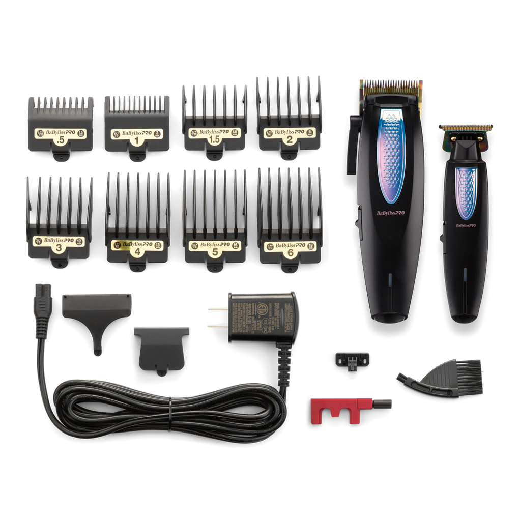 BaBylissPRO GraphiteFX Lithium Duo Clipper Trimmer Set