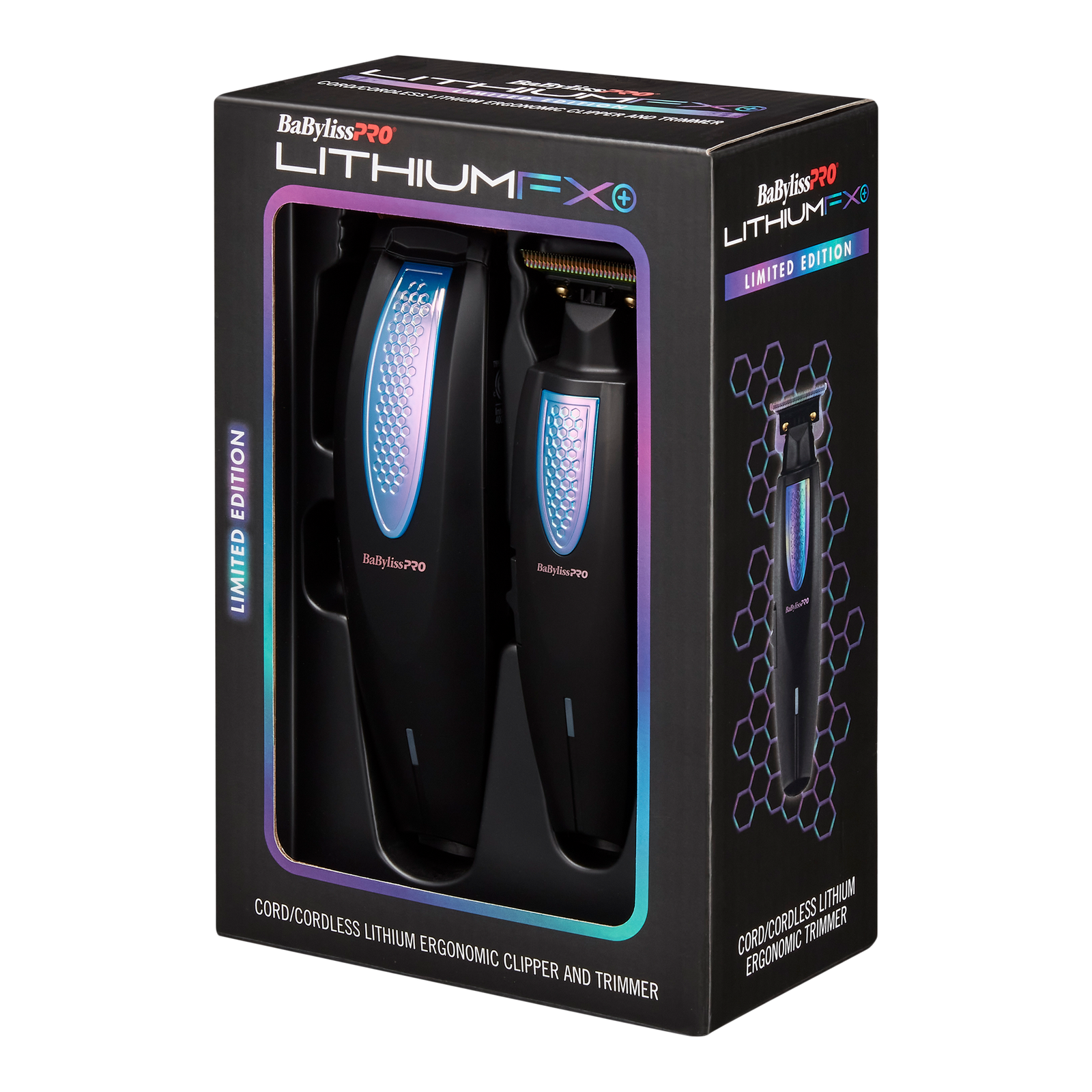 LithiumFX+ Ergonomic Clipper and Trimmer Duo Pack