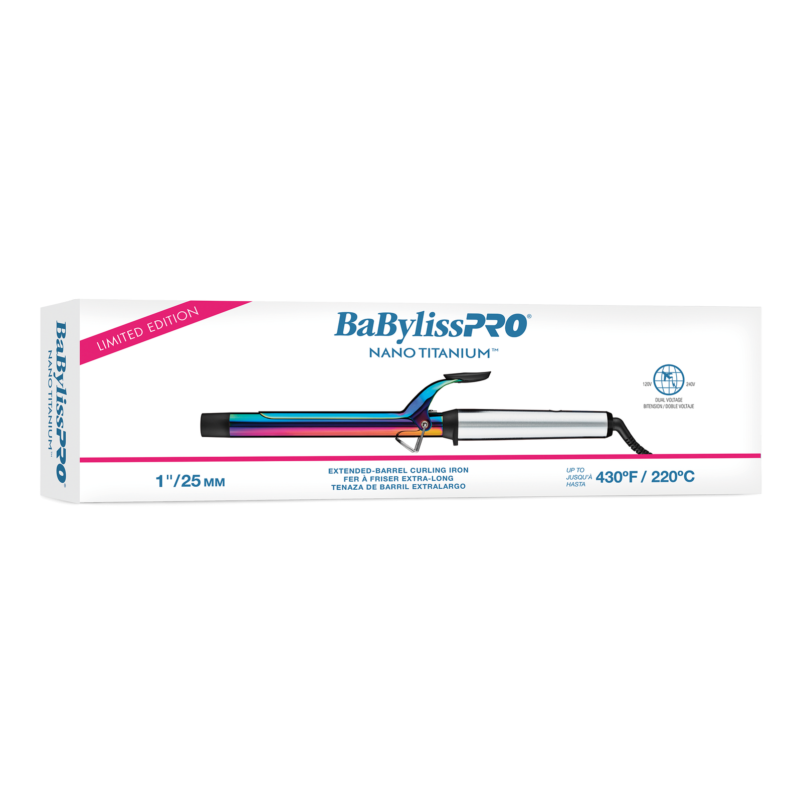 Nano Titanium XL Spring Curling Iron