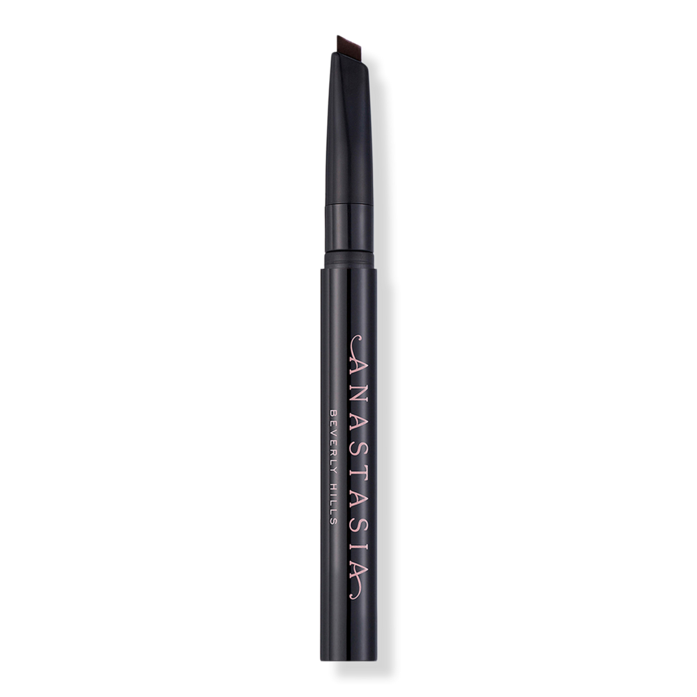 Anastasia Beverly Hills Brow Definer 3-in-1 Triangle Tip Easy Precision Eyebrow Pencil Mini - Ebony In Black