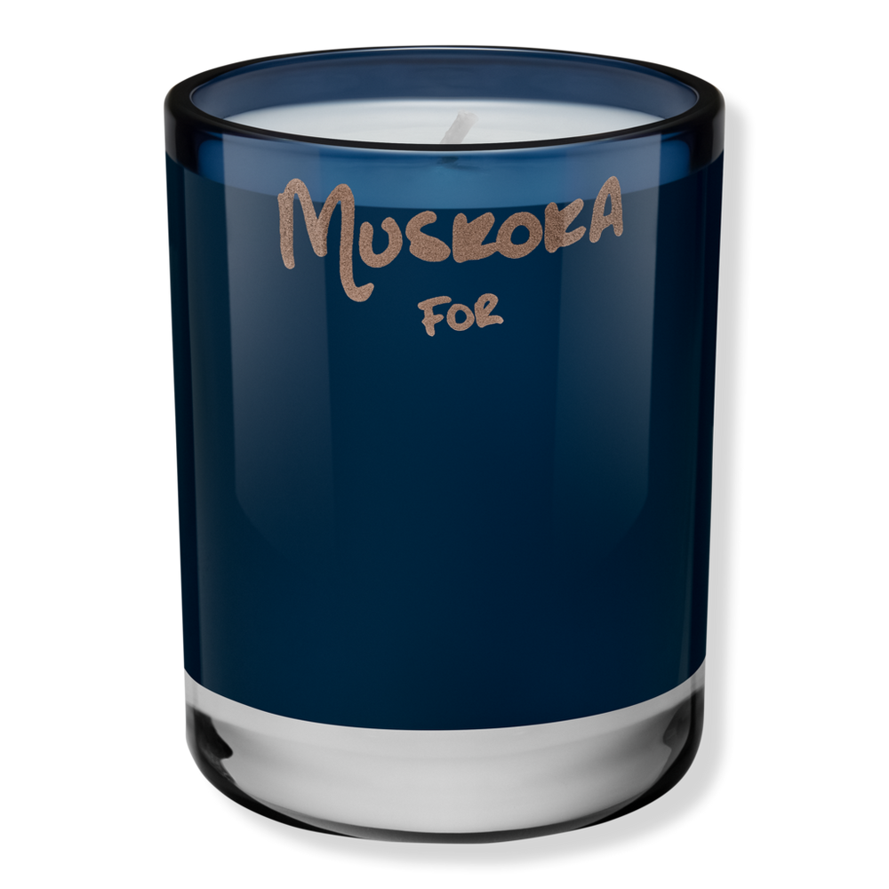 Better World Fragrance House Muskoka Scented Candle In Blue
