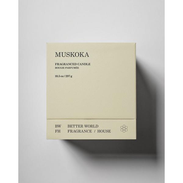 BETTER WORLD FRAGRANCE HOUSE Muskoka Scented Candle #6