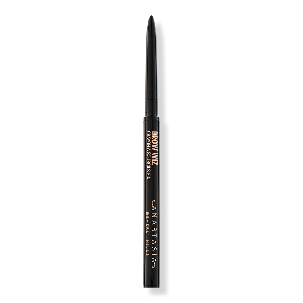 Anastasia Beverly Hills Brow Wiz Precision Eyebrow Pencil Mini - Ebony In Black