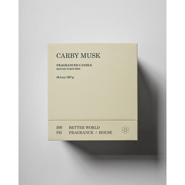 BETTER WORLD FRAGRANCE HOUSE Carby Musk Scented Candle #5