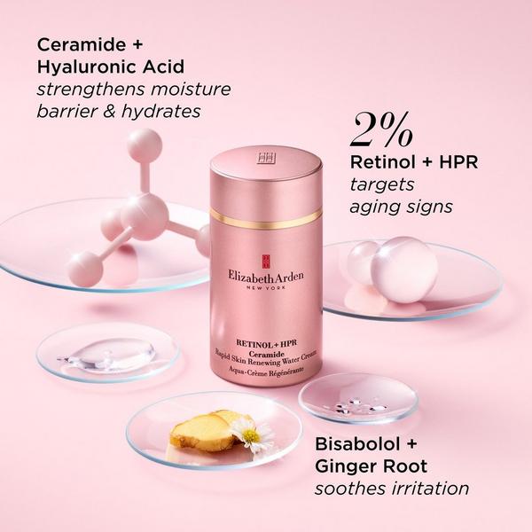 Elizabeth Arden Ceramide Retinol + HPR Rapid Skin Renewing Water Cream #6