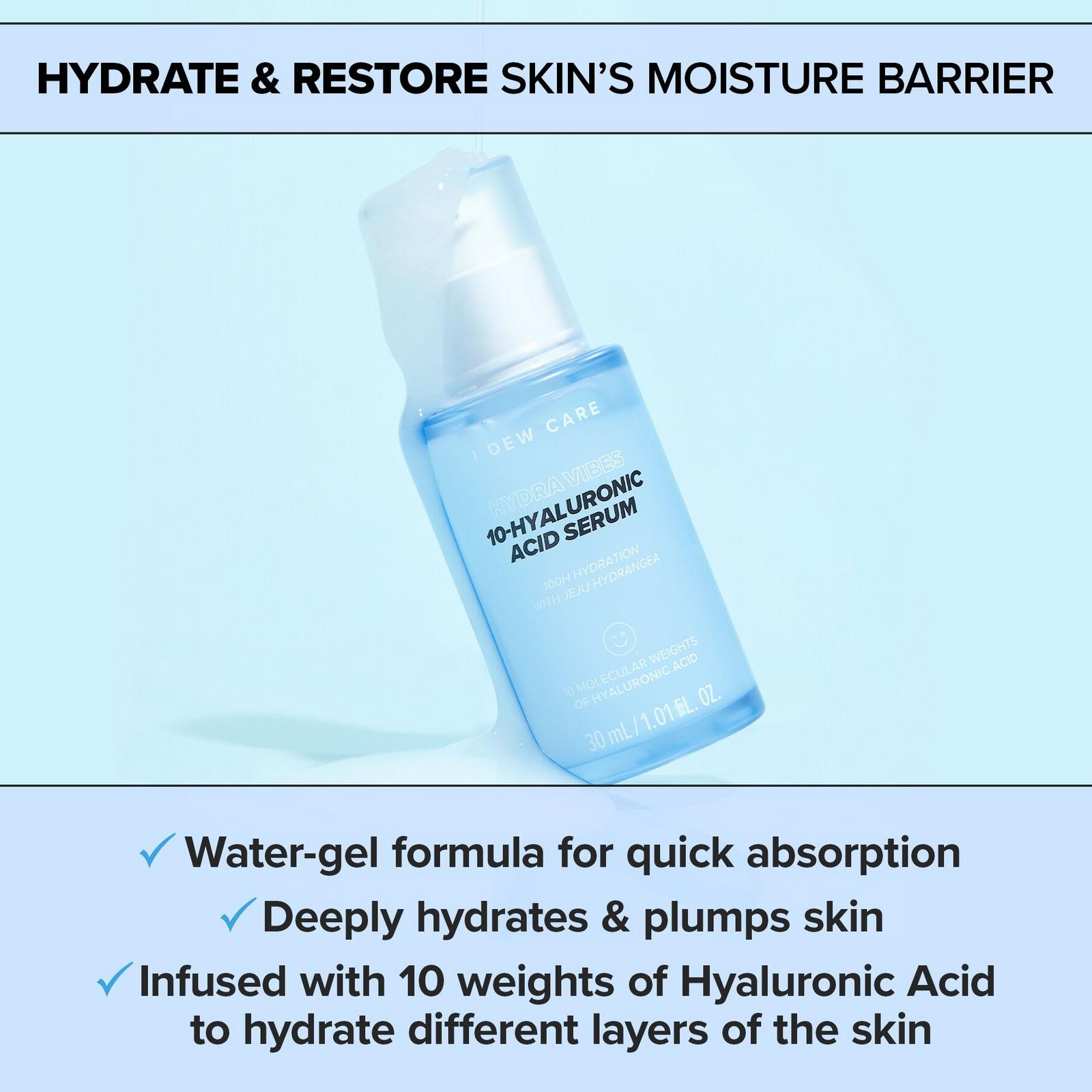 Hydra Vibes 10-Hyaluronic Acid Serum
