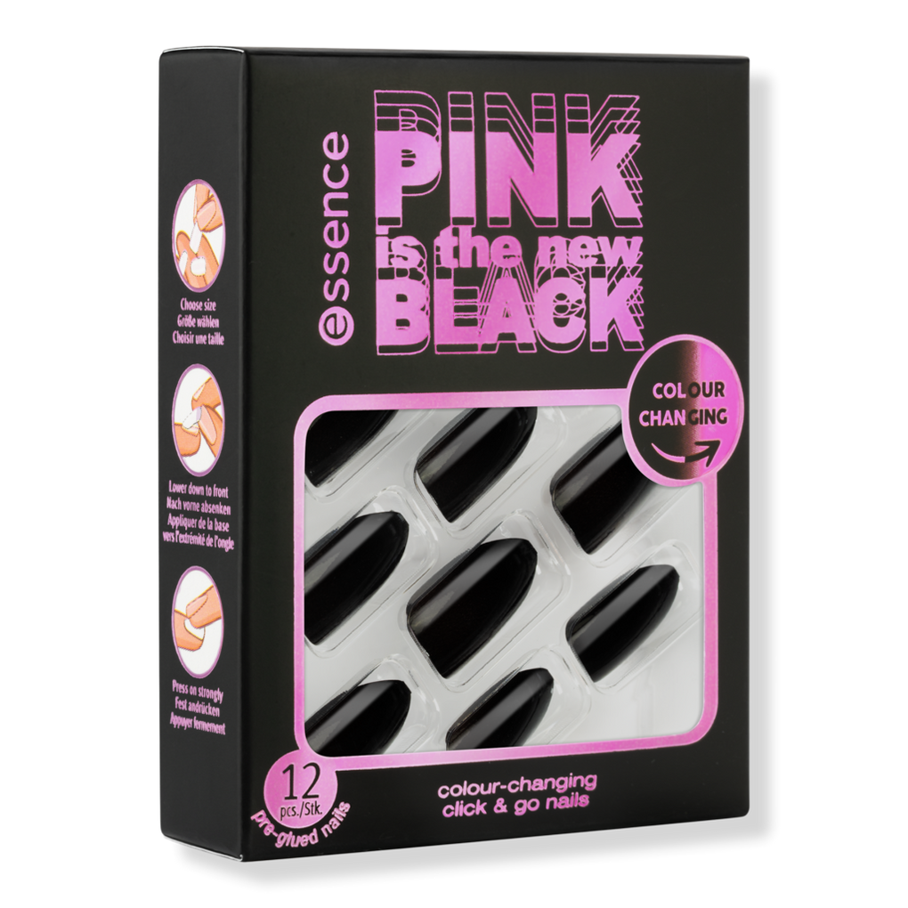 Comprar essence - *PINK is the new BLACK* - Pegatinas para uñas  colour-changing - 01: What ThePink?!