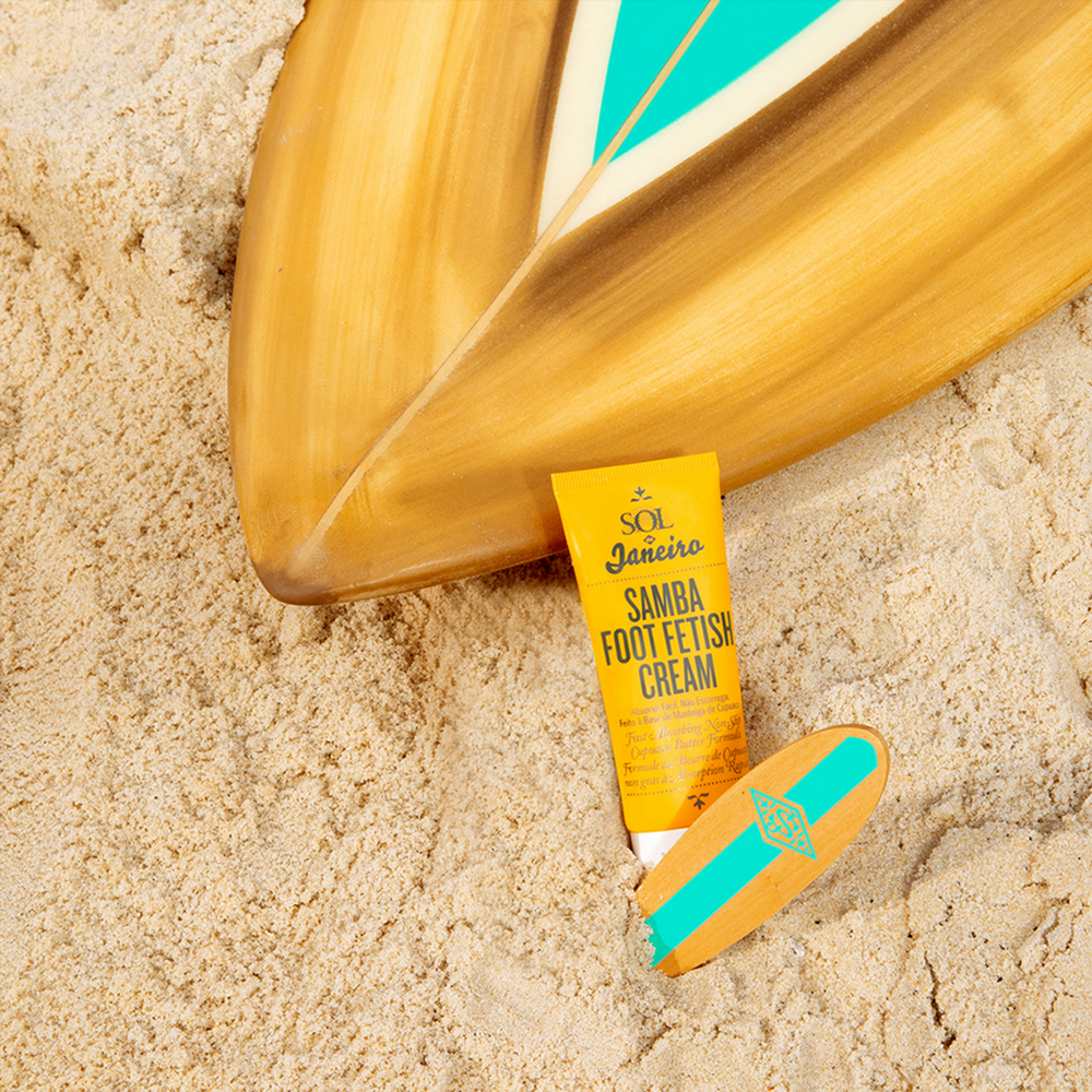 Samba Foot Fetish Cream and Smoothing Board