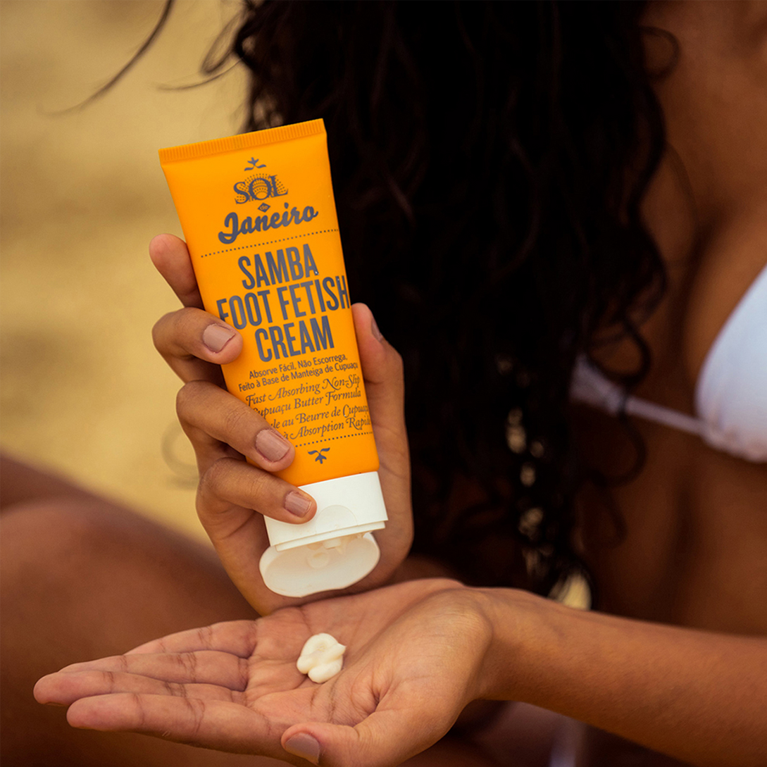 Samba Foot Fetish Cream and Smoothing Board