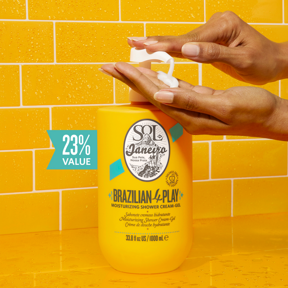 Brazilian 4 Play Moisturizing Shower Cream-Gel