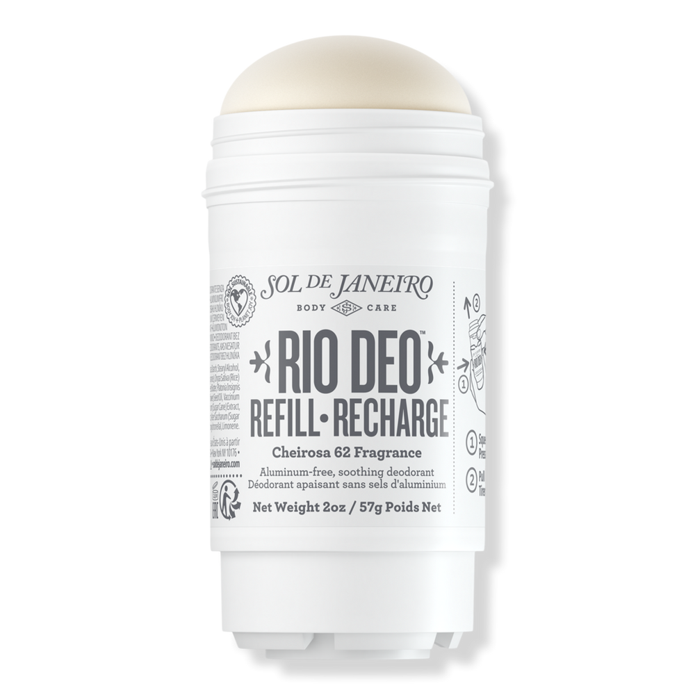 Sol De Janeiro Rio Deo Aluminum-free Refillable Deodorant Cheirosa '62 - 2.0 oz Refill