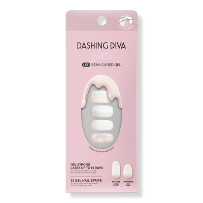 Dashing Diva Digital Daisy Glaze Semi-Cured Gel Art