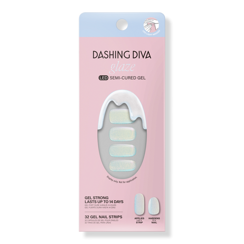 California Breeze Glaze Semi-Cured Gel Art