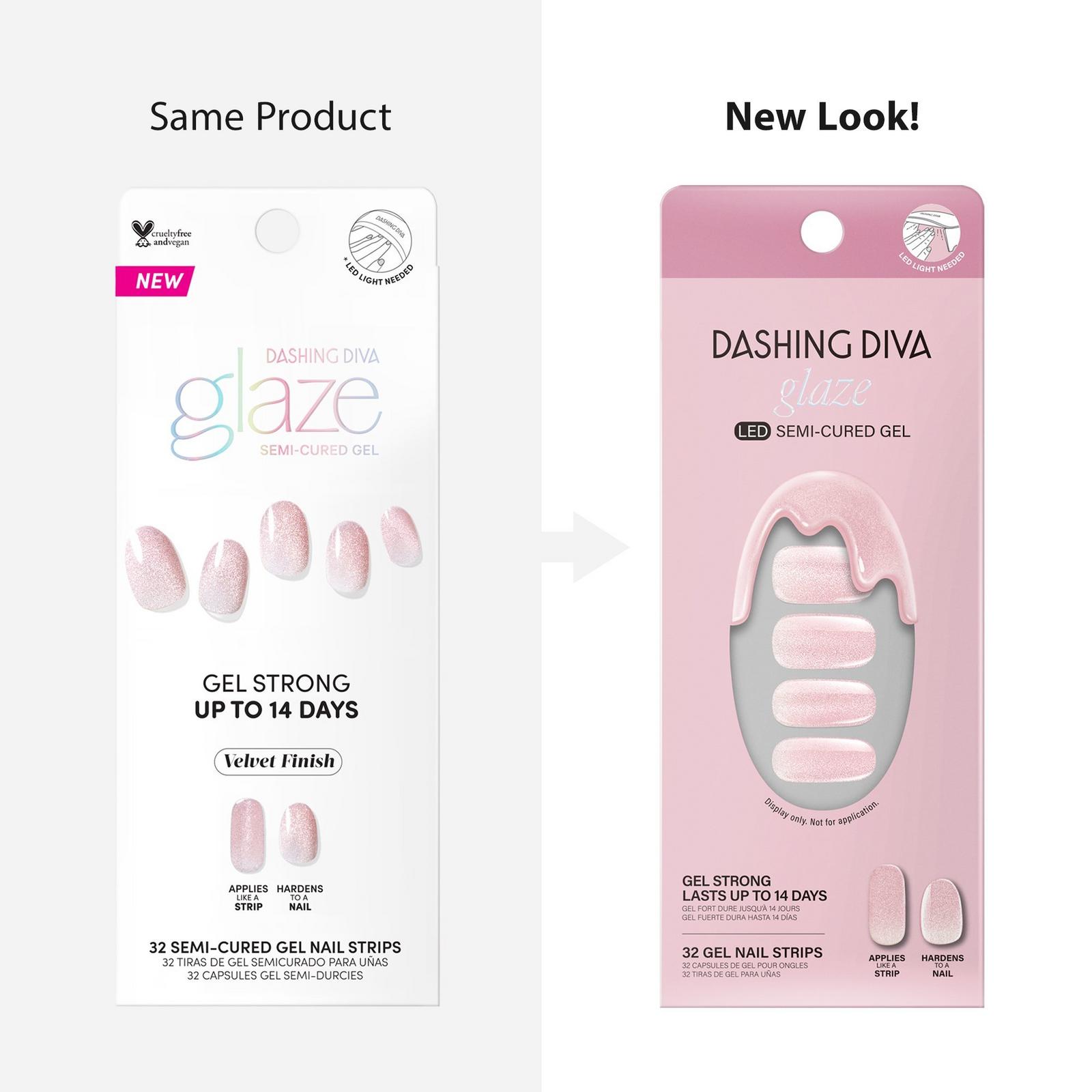 California Breeze Glaze Semi-Cured Gel Art