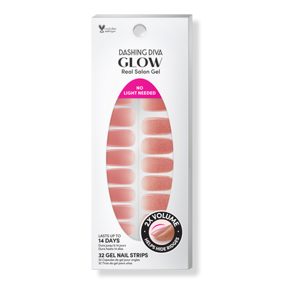 Dashing Diva Slow Burn Real Salon Gel GLOW Art