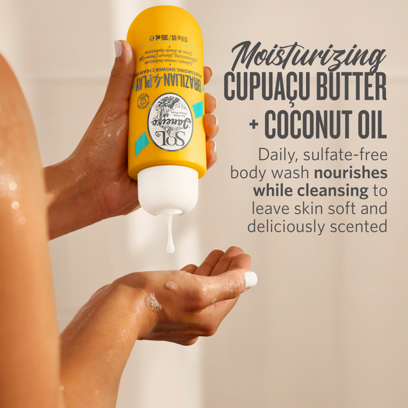 Brazilian 4 Play Moisturizing Shower Cream-Gel