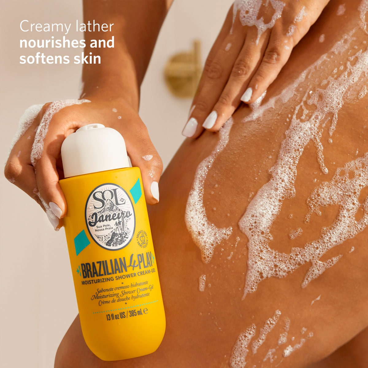 Brazilian 4 Play Moisturizing Shower Cream-Gel