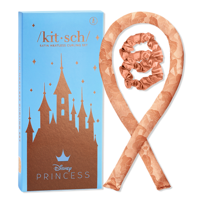 Kitsch Disney x Kitsch Princess Party Satin Heatless Curling Set