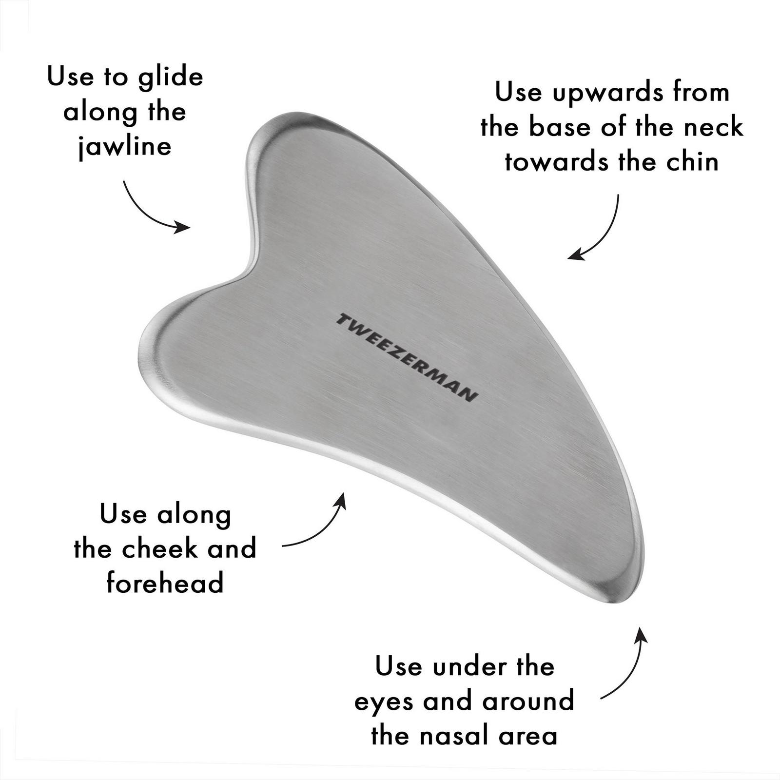 Stainless Steel Gua Sha with Pouch