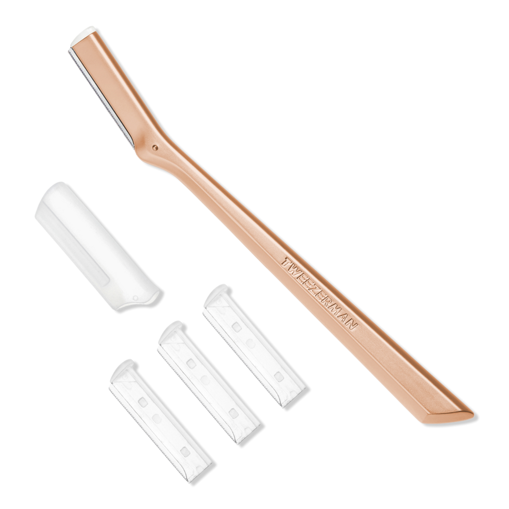 Tweezerman Rose Gold Facial Razor