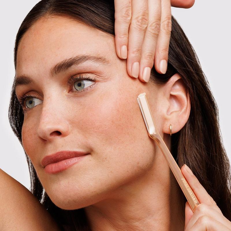 Tweezerman - Rose Gold Facial Razor | Ulta Beauty