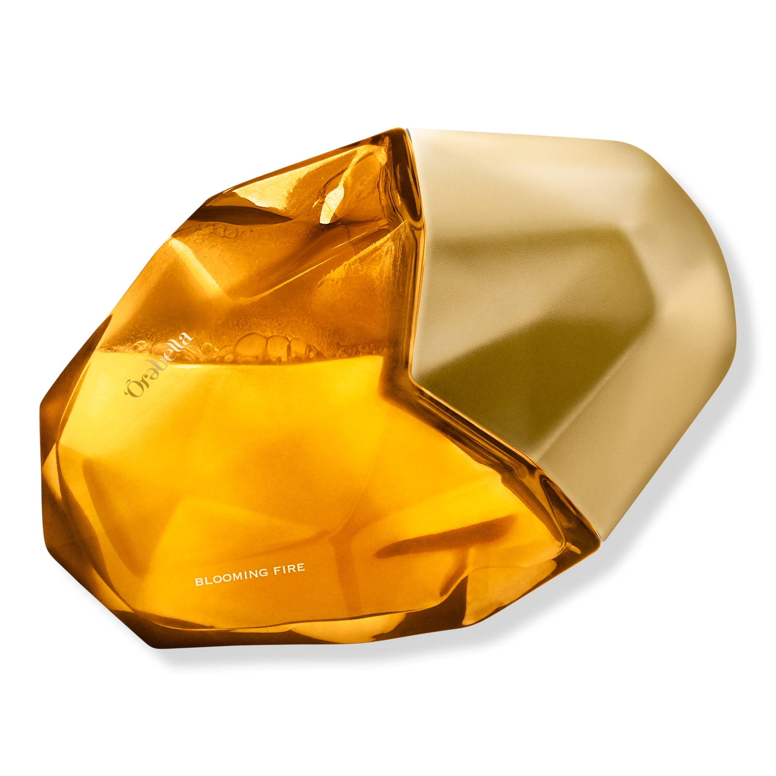 CRYSTAL HAIR CLIP LARGE SUN YELLOW